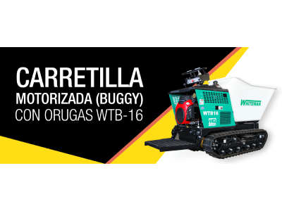 Carretilla Motorizada (Buggy) con Oruga WTB-16